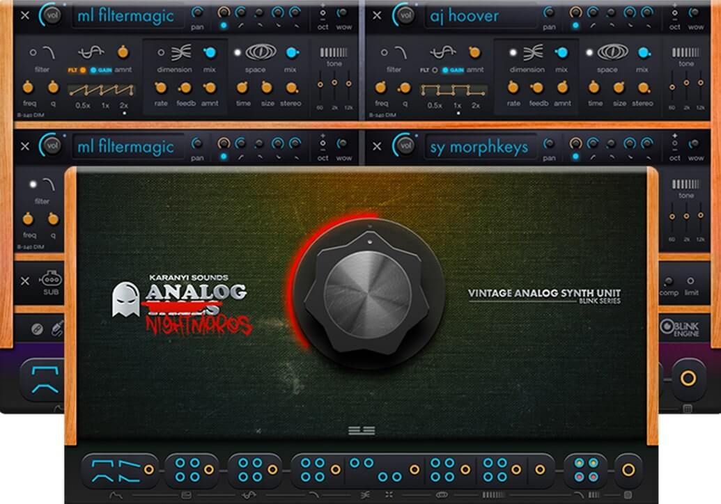 Karanyi Sounds Analog Nightmares - GUI Array