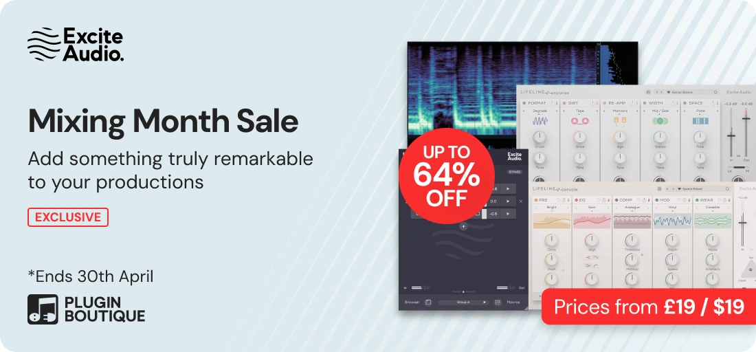 Excite Audio Mixing Month Sale (Exclusive)