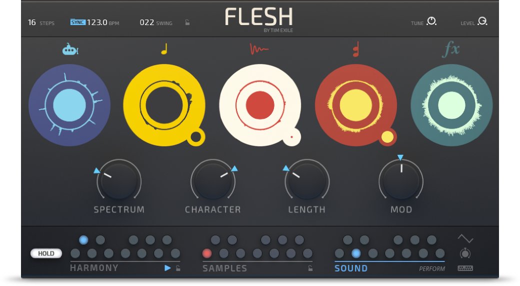 Native Instruments Flesh - GUI