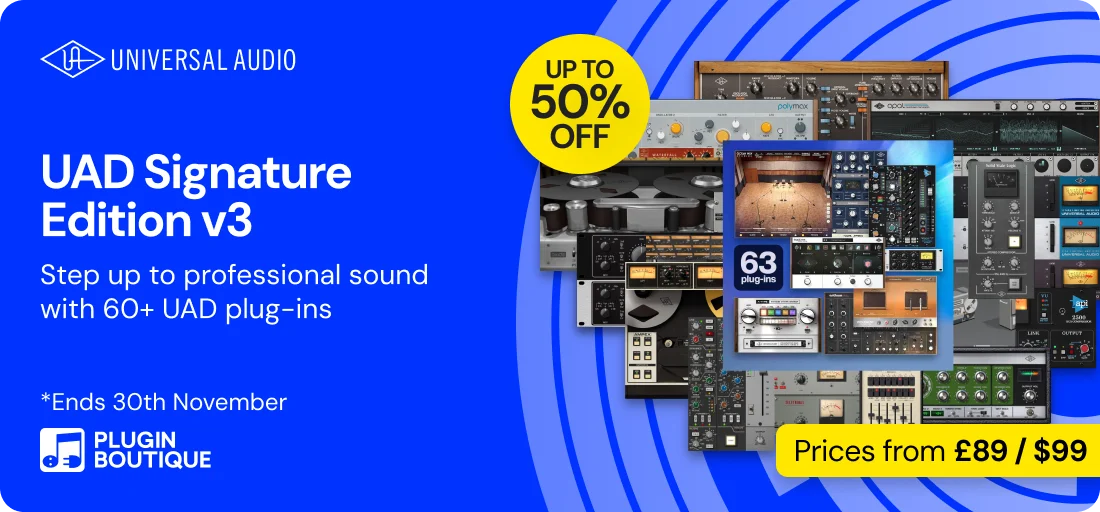 Universal Audio Signature Edition v3 Launch Sale
