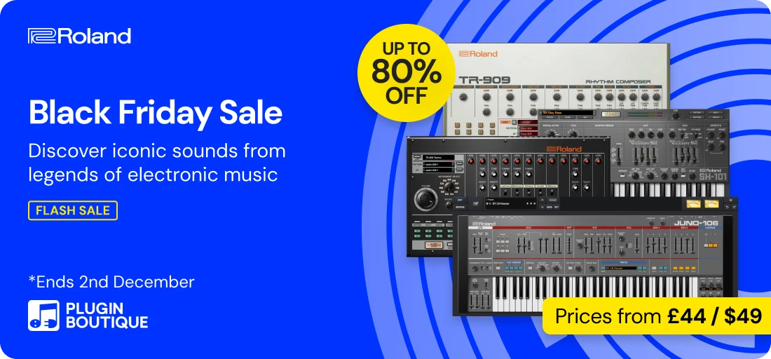 Roland $49 Black Friday Flash Sale