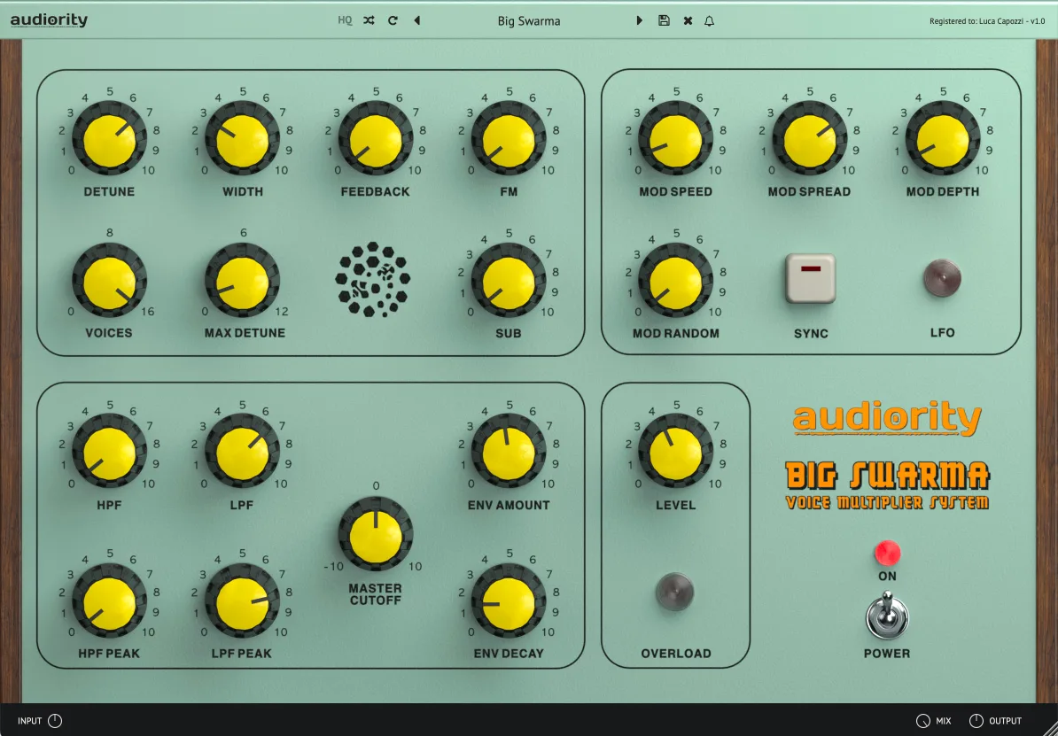 Audiority Big Swarma