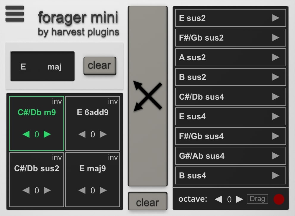 Harvest Plugins Forager Mini - GUI 