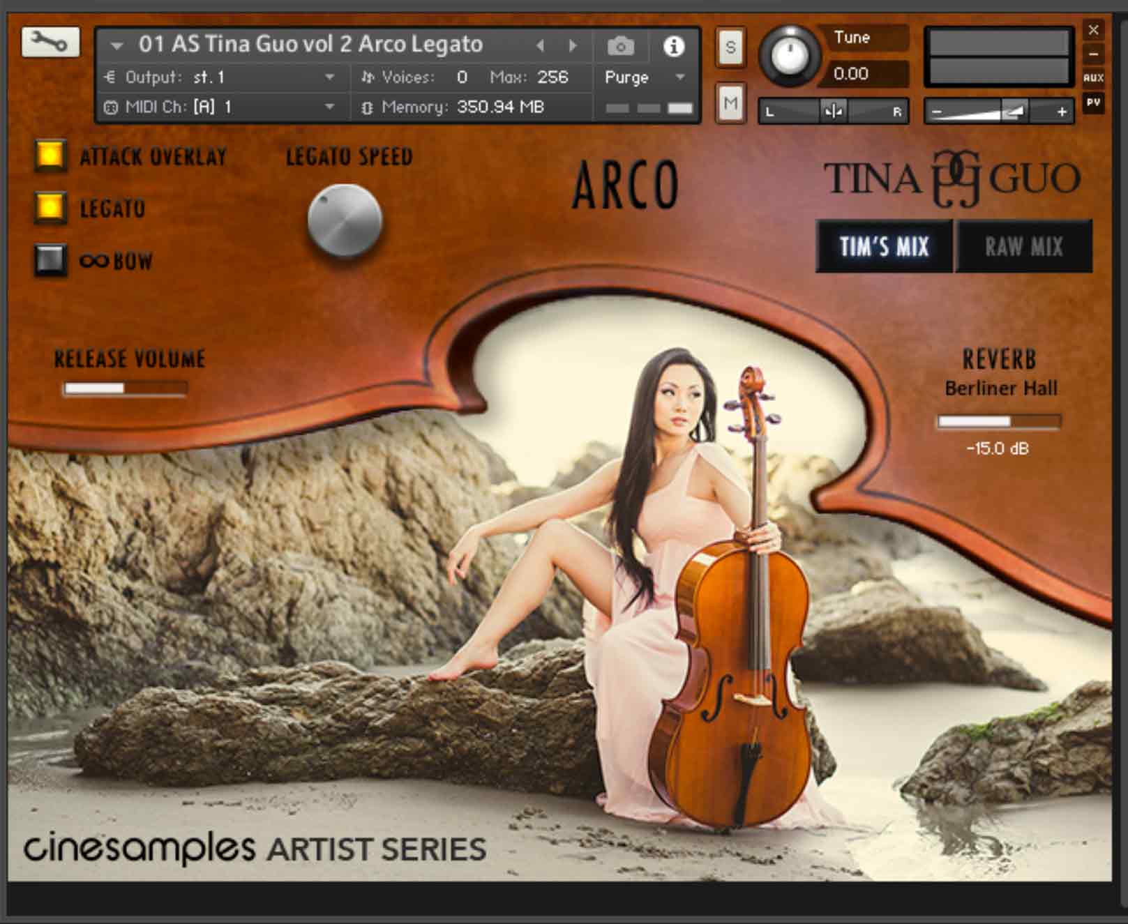 Artist Series - Tina Guo Vol 2