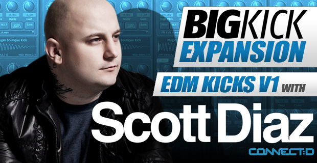 BigKick Expansion V15 - EDM V1 Kicks with Scott Diaz - Main Image
