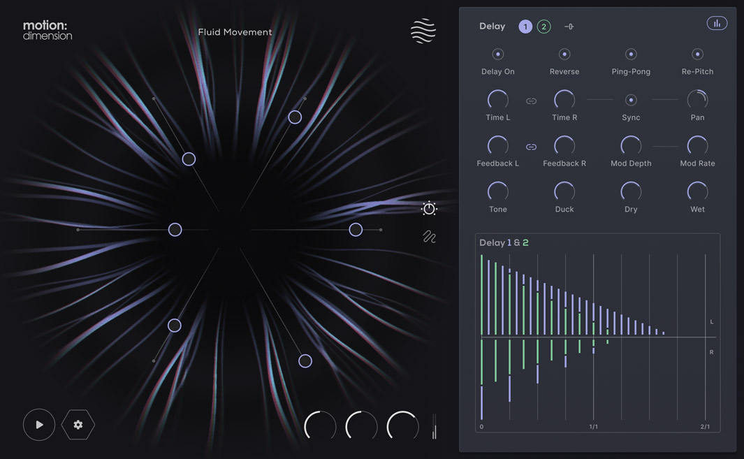 Excite Audio Motion: Dimension - Delay FX