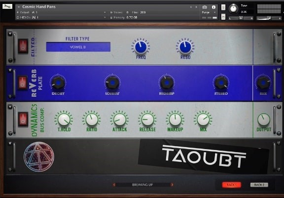 Soundiron Cosmic Hand Pans - GUI 3