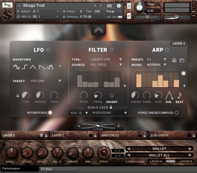 Hopkin Instrumentarium: Miago Trod - LFO/Filter/Arp