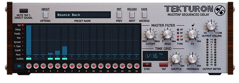 Tekturon - Main User Interface