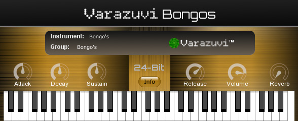 Varazuvi Bongos User Interface