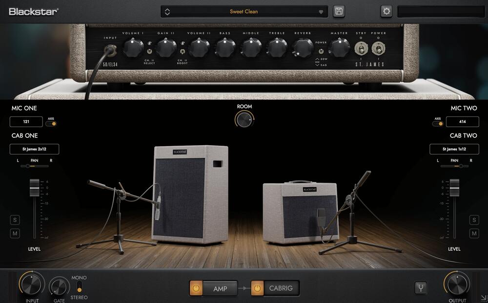 Blackstar St. James EL34 Plugin - GUI 2