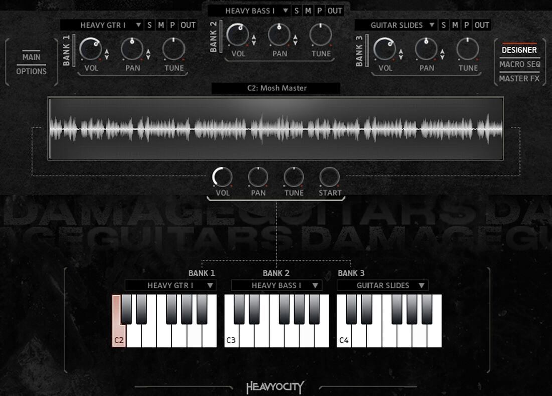 Heavyocity Damage Guitars - UI 3