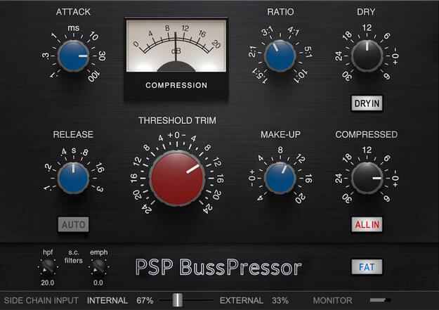 PSP BussPressor interface