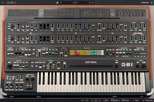 CS-80 V4 by Arturia plugin preview