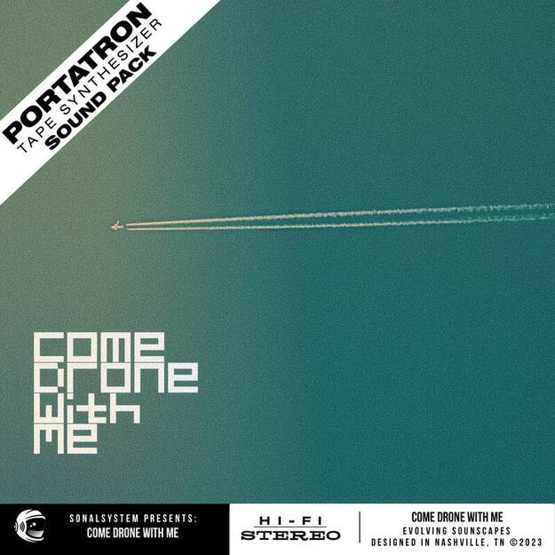 Portatron Preset Pack: Come Drone With Me interface
