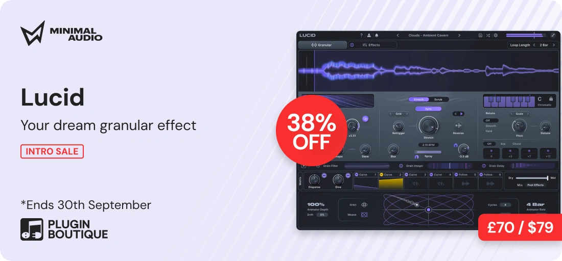 Minimal Audio Lucid Intro Sale