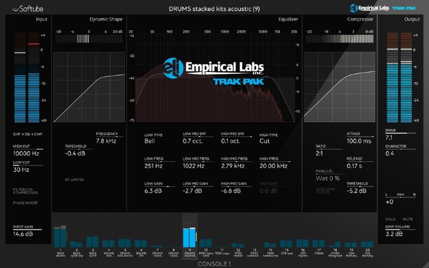 Empirical Labs Trak Pak for Console 1 screenshot