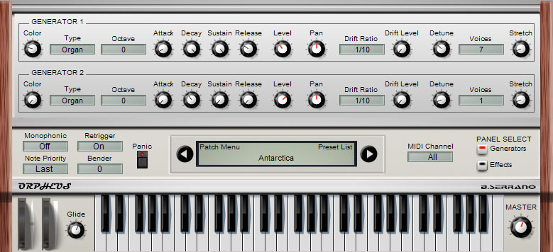 Orpheus User Interface