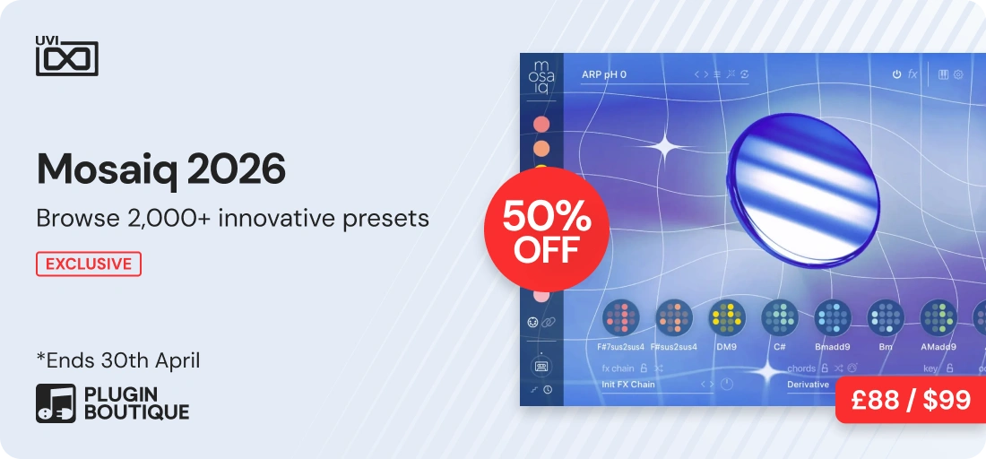 UVI Mosaiq 2026 Sale (Exclusive)