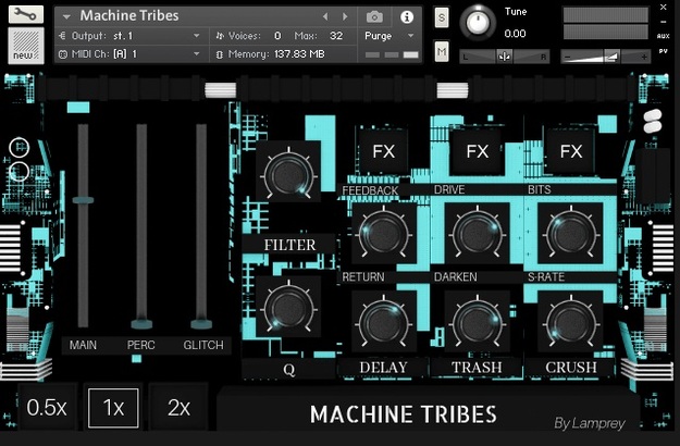 Machine Tribes interface