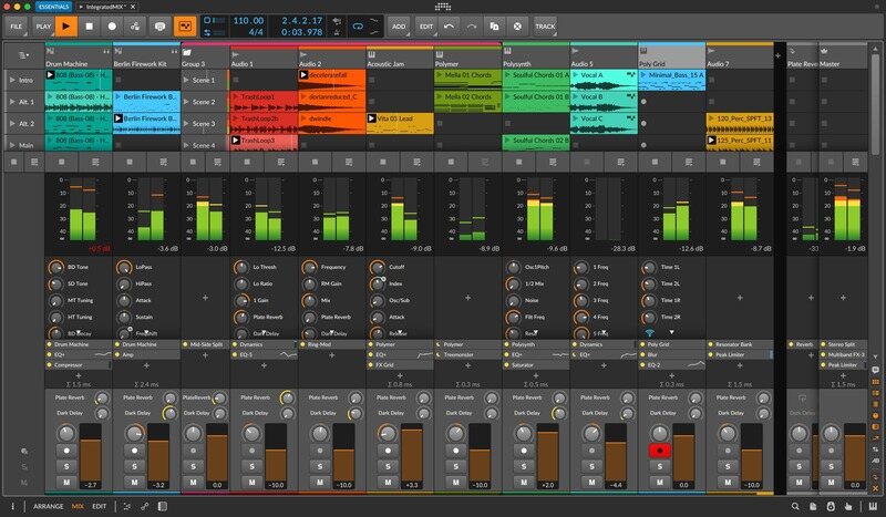Bitwig Studio 6 Essentials - Mixer