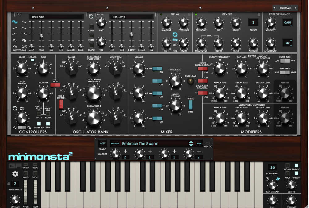 Minimonsta 2 - Dark Wood Skin