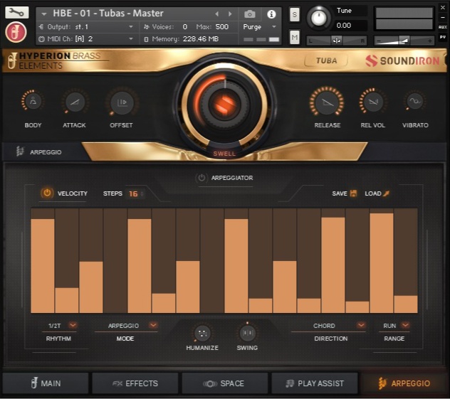 Soundiron Hyperion Brass Elements - Arpeggio