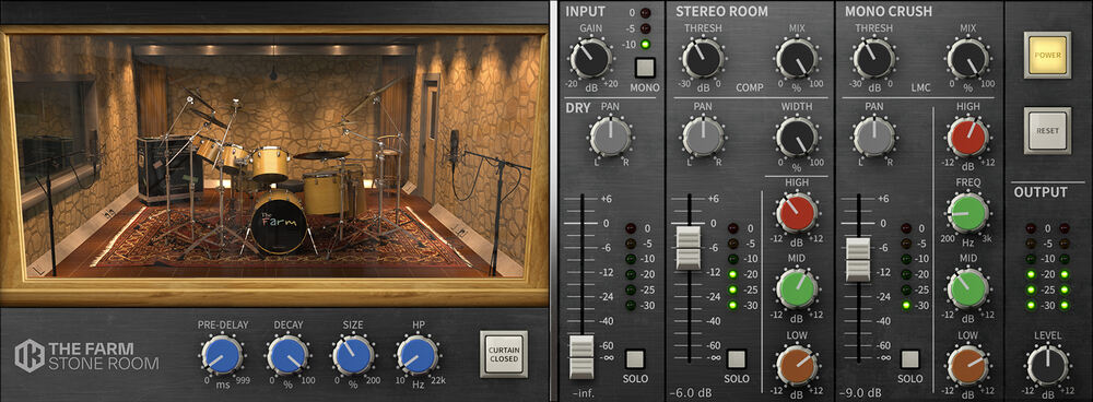 IK Multimedia The Farm Stone Room Studio Reverb