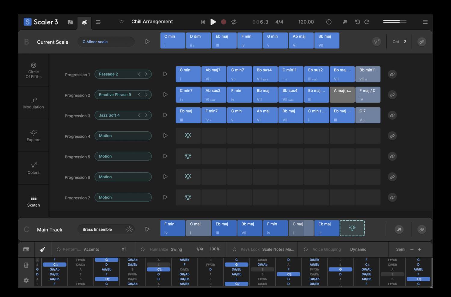 Scaler 3 - Sketch guitar