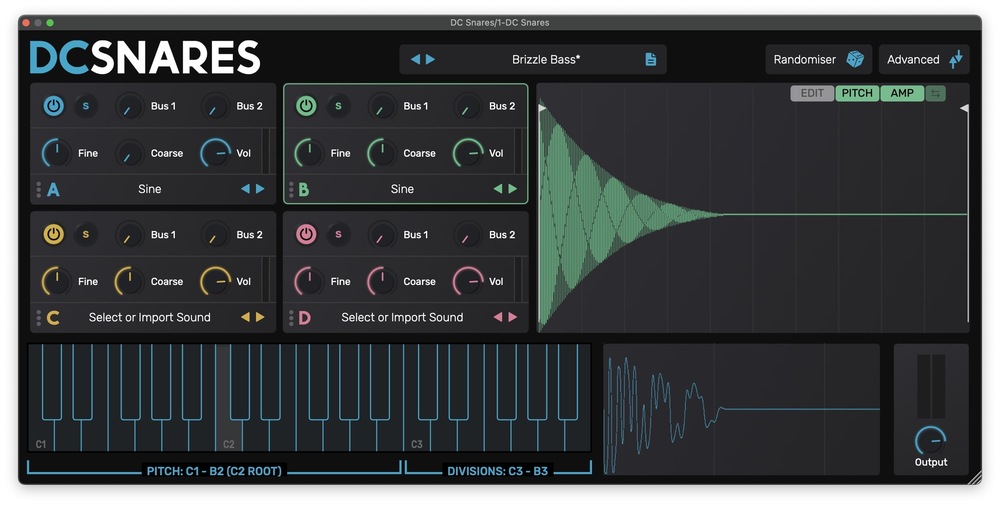 DC Snares GUI - 2