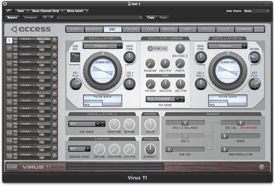 Access Virus Presets (C & TI)