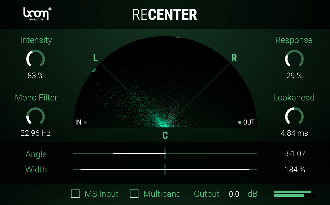 Boom ReCenter - GUI 3
