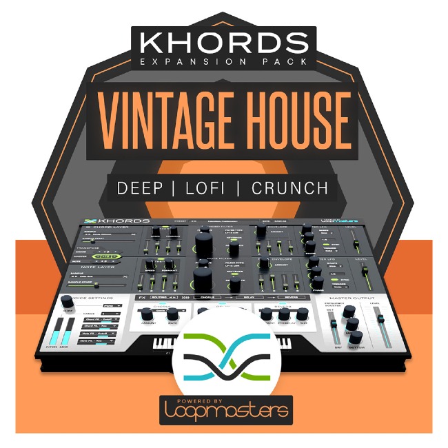 Loopmasters KHORDS Expansion Pack: Vintage House - Square