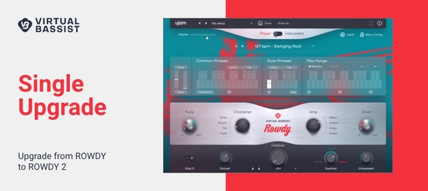ROWDY 2 Upgrade from ROWDY 1 interface