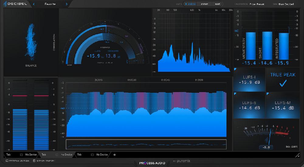 PROCESS.AUDIO Decibel & COMP.TWO Bundle - Decibel