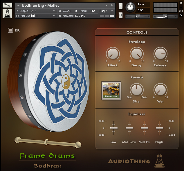 Frame Drums User Interface
