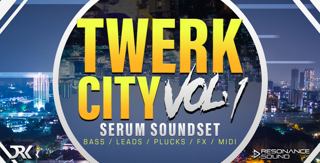 Twerk City For Serum Vol.1 interface
