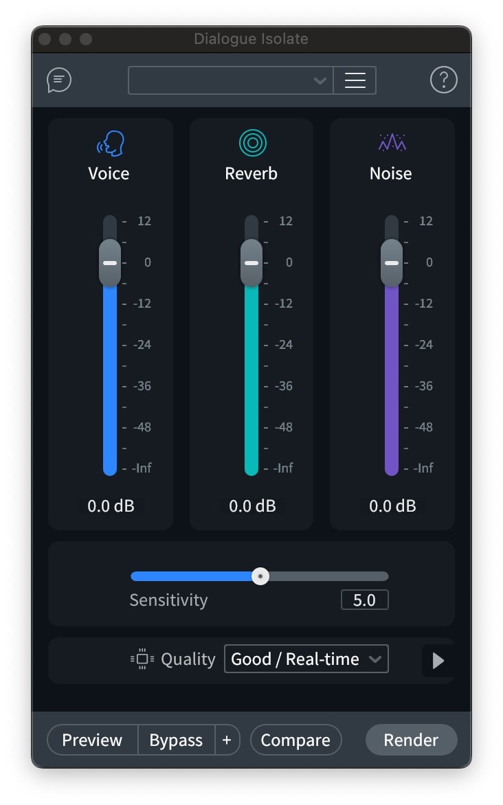 iZotope RX 11 - Dialogue Isolate