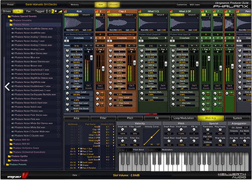 Midi-Settings & Arpeggiator