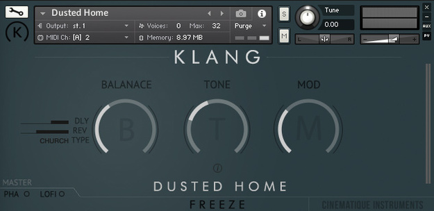 FREEZE: Dusted Home
