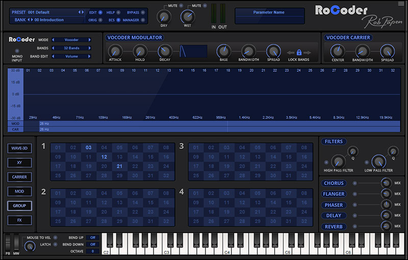 Rob Papen RoCoder - Group UI