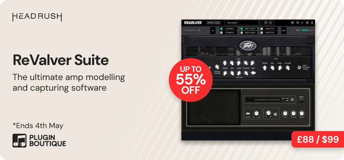 Headrush ReValver Suite Spring Sale