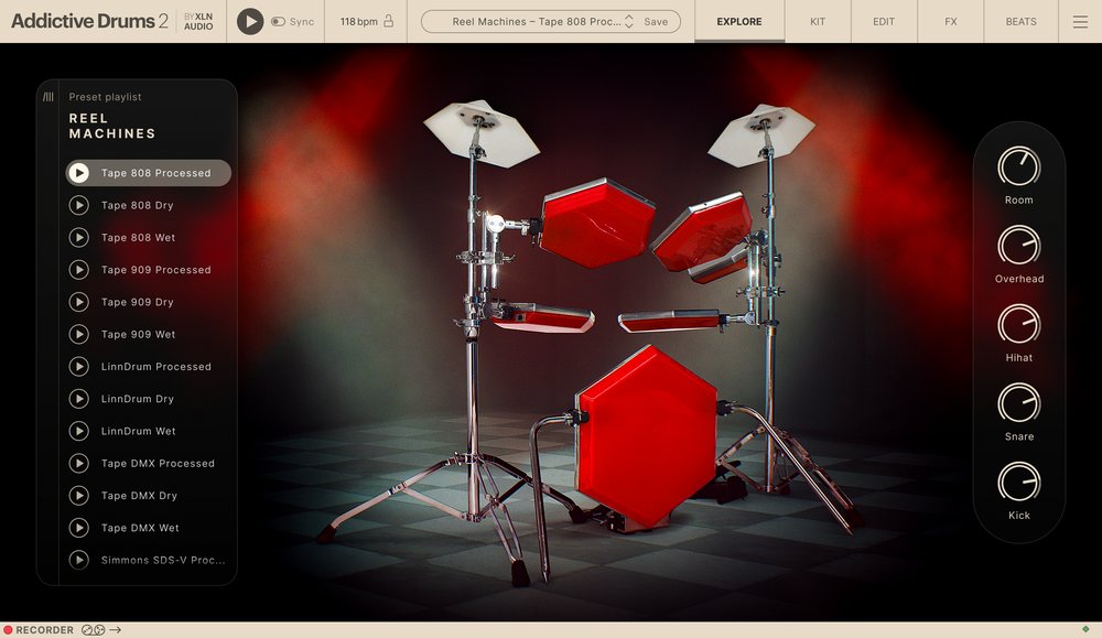 XLN Audio Reel Machines ADpak - Explore View