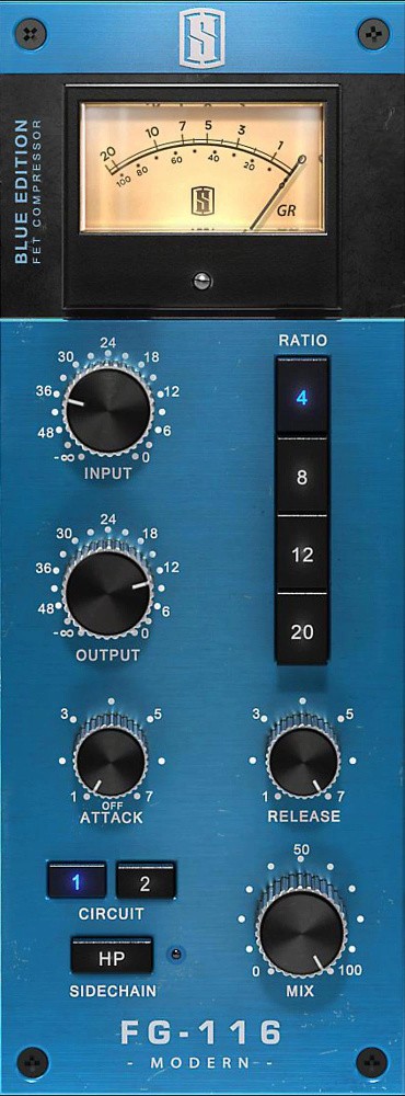 FG-116 Blue Series FET Compressors - Modern