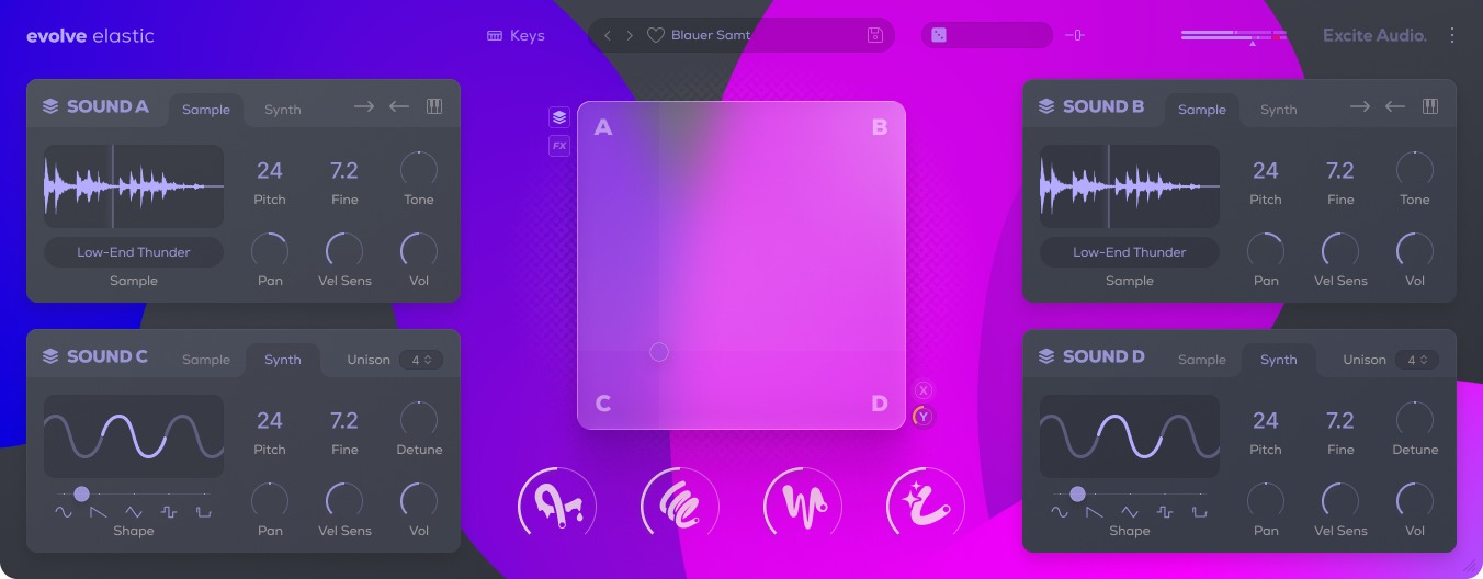 Excite Audio Evolve Elastic Lite