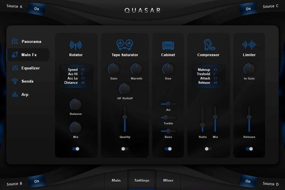 Muze Quasar - FX