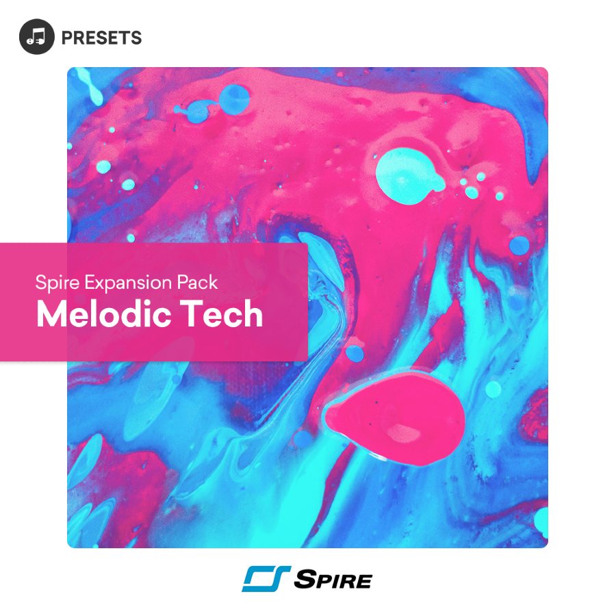 Spire Expansion Pack: Melodic Tech - Square