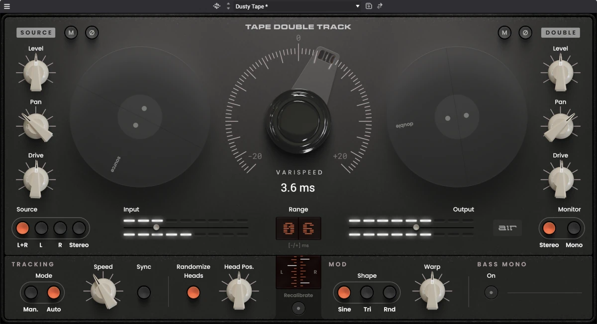 Tape Double Track - UI 3