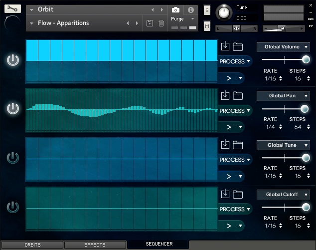 ORBIT - User Interface (Sequencer)