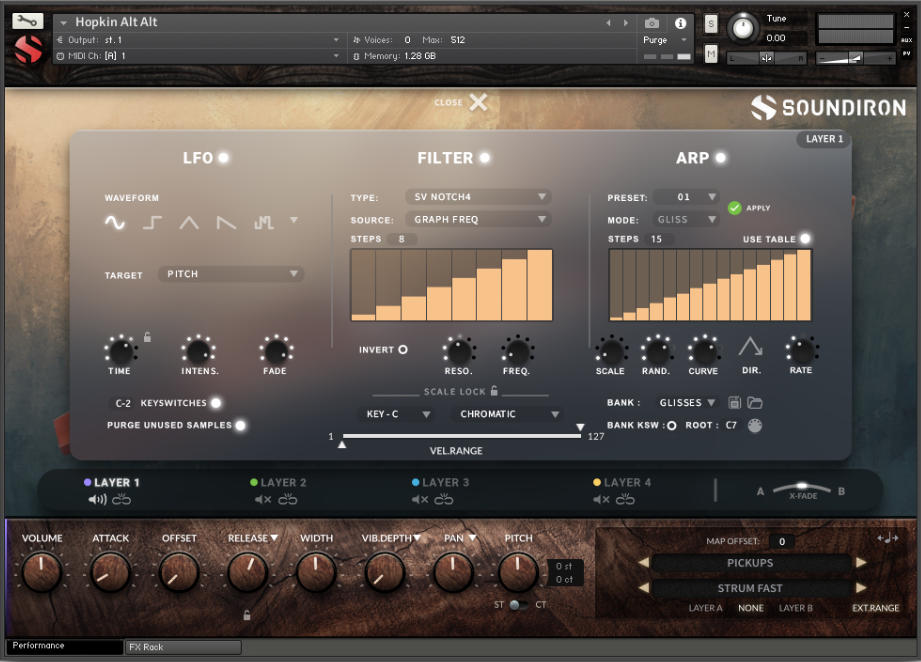 Hopkin Instrumentarium: Alt Alt - Gliss UI